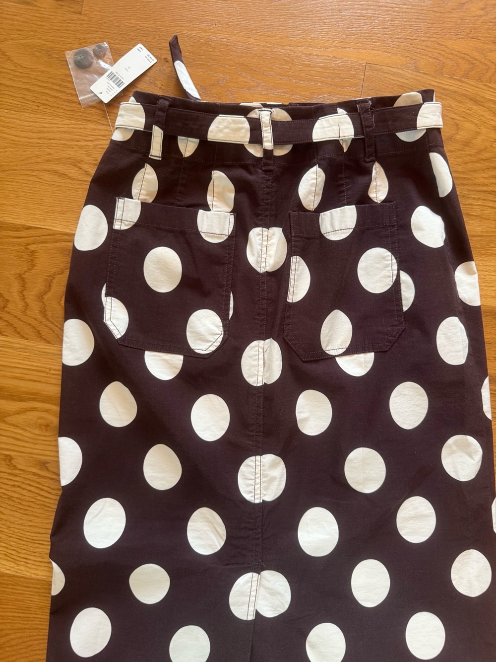 Anthropologie Maeve Colette Polka Dot Skirt - Picture 7 of 10